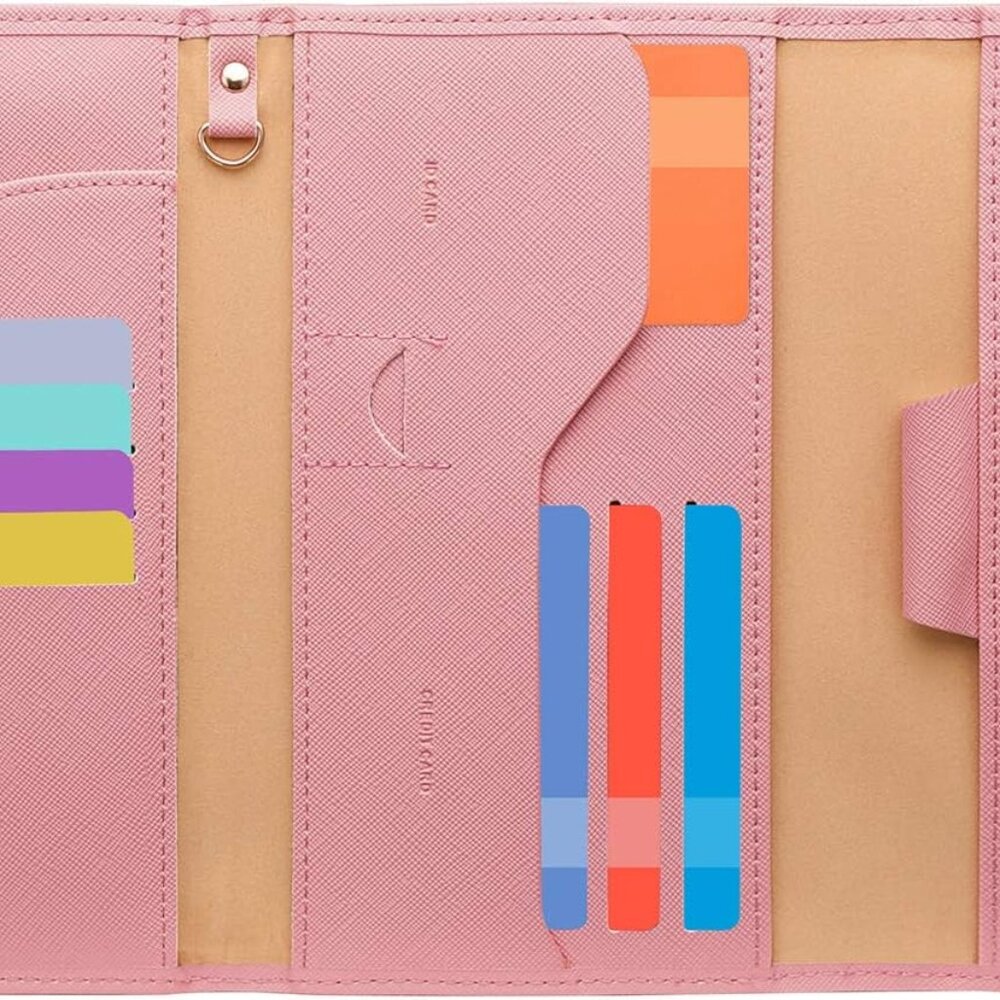 Mulit-purpose Rfid Blocking Passport Holder Travel Wallet Ver.4 Passport and Vac